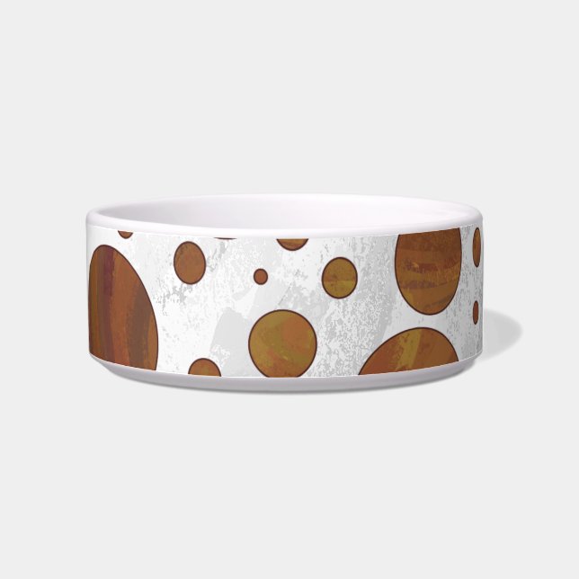 Écuelle Chocolat Carmel Swirl Polka Dot (Droite)