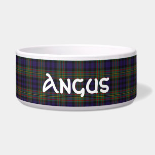 Écuelle Clan MacLellan Custom Tartan Plaid Pet Bowl
