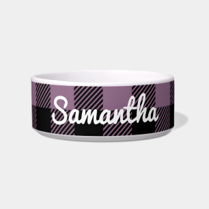 Écuelle Classique Violet Buffalo à carreaux Plaid Personna
