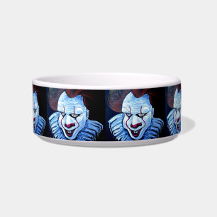 Écuelle Clown : Bol pour animal de compagnie diabolique
