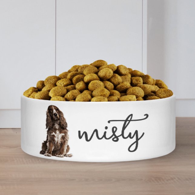 Écuelle Cocker personnalisé Spaniel Food (Créateur téléchargé)