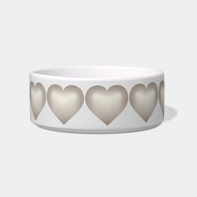 Écuelle Coeur fondu en argent (Devant)