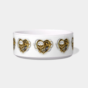 Écuelle Coeur vapeur avec un manomètre