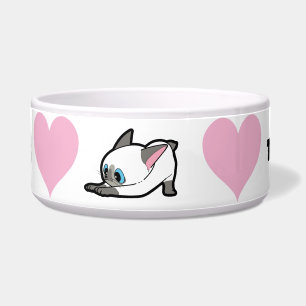 ÉCUELLE COEURS ROSE TOBY TOYBOB BOWL