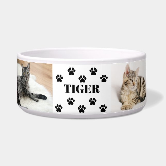 Écuelle Collection photo personnalisée de 6 animaux de com (Devant)