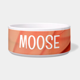 Écuelle Coloré Abstrait pour animal de compagnie avec MOOS