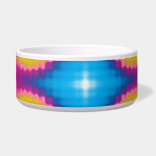 Écuelle Coloré super funky rétro cravate teinture motif an