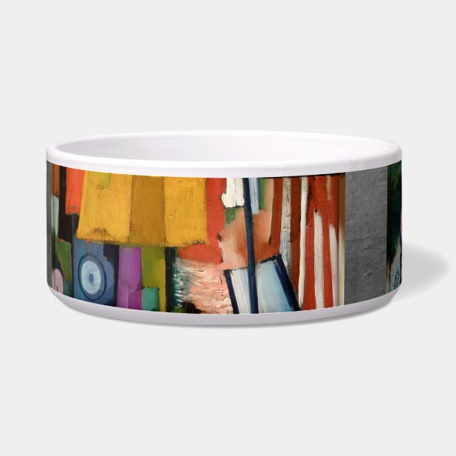 Écuelle Composition d'art moderne (Devant)