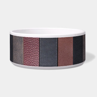 Écuelle composition en cuir