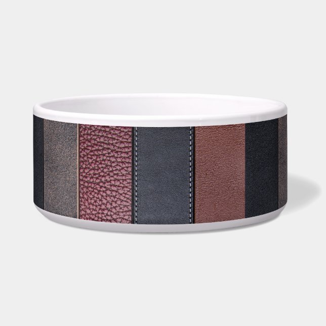 Écuelle composition en cuir (Gauche)