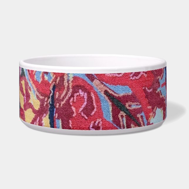 Écuelle Conception de tissu à tons de bijoux Photo (Devant)