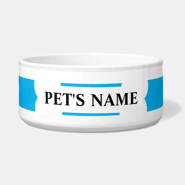 Écuelle Conception d'empreintes digitales et d'os Boule de (Devant)