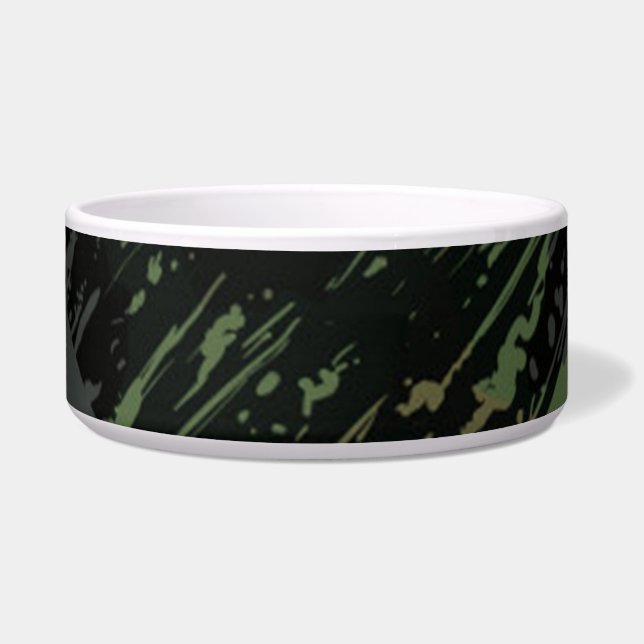 Écuelle conception du camouflage militaire (Devant)