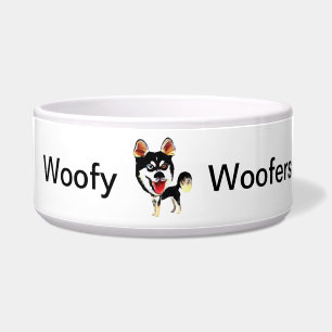 Écuelle Cool et drôle Sibérie Husky Dog Bowl