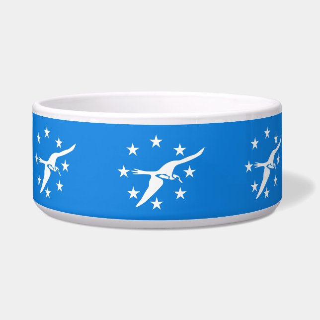Écuelle Corpus Christi Drapeau Pet Bowl (Devant)