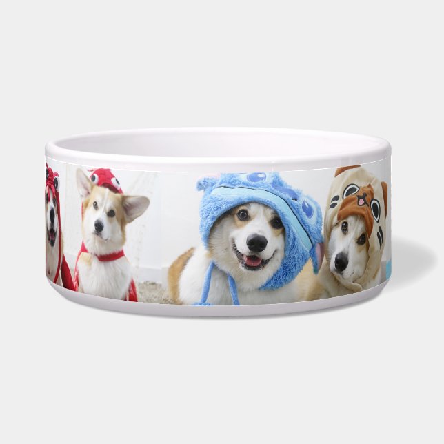 Écuelle Cosplay Corgis Ceramic Pet Bowl (Devant)