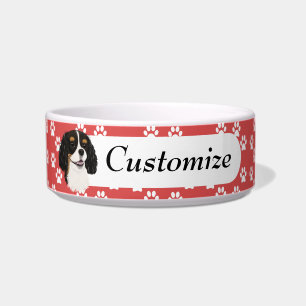 Écuelle Couleur Tri Personnalisée Cavalier King Charles Sp