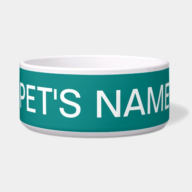 Écuelle Couleur turquoise verte traditionnelle (Devant)