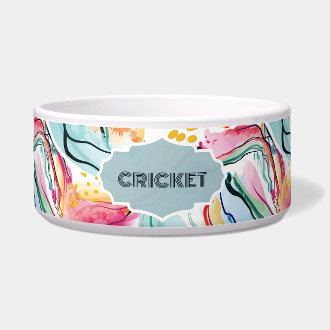 Écuelle Couleurs printanières Abstrait Arrière - plan colo (Devant)