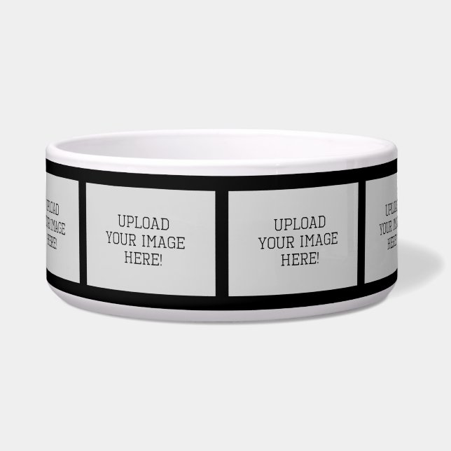 Écuelle Créer-Votre-Propre cuvette de l'eau d'aliment pour (Devant)