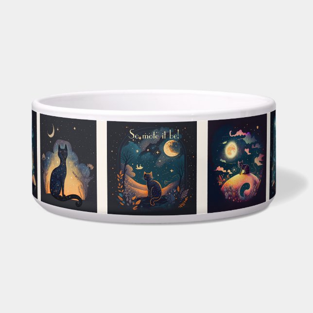Écuelle Créez vos propres chats noirs mystiques (Devant)