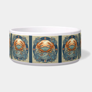 Écuelle Créez votre propre Cancer Zodiaque Art nouveau