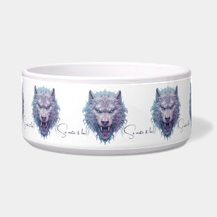 Écuelle Créez votre propre loup mauve pervers