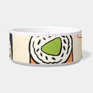 Écuelle Cuisine sushi, design motif sans soudure.