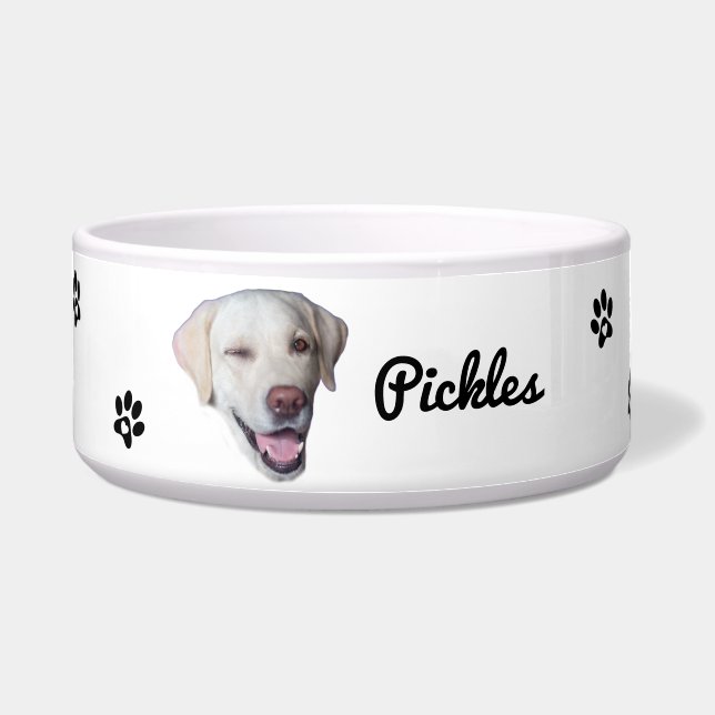 Écuelle Custom Dog Photo (Devant)