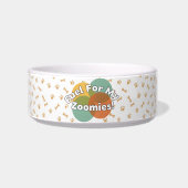 Écuelle Cute Corgi Dog Bowls | Funny Pattern (Devant)
