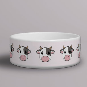 Écuelle Cute Cow Pet Bowl