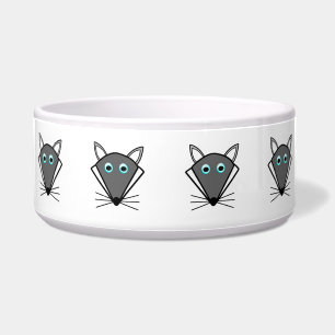 Écuelle Cute Halloween Wolf Pet Bowl