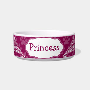 Écuelle Cute Princes Kitty Personnalisé Kitty Chat Bowl