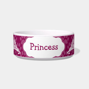 Écuelle Cute Princes Kitty Personnalisé Kitty Chat Bowl