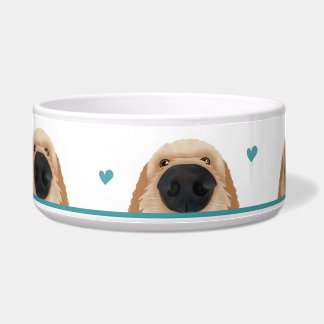 Écuelle Cute Turquoise chien Bowl