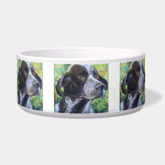 Écuelle Cuvette allemande de chien de cheveux courts