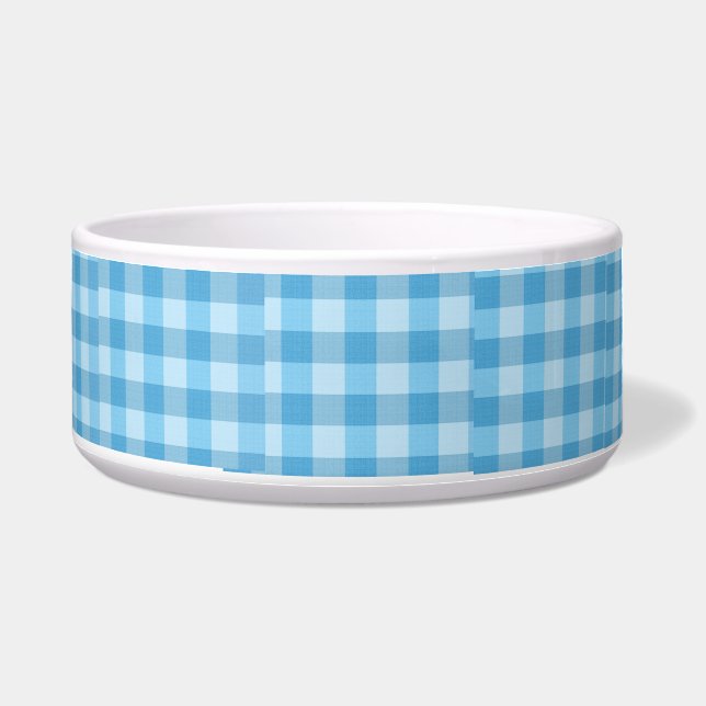 Écuelle cuvette bleue de chien (Devant)