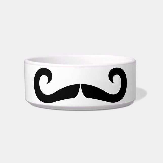 Écuelle Cuvette d'animal familier de moustache (Devant)