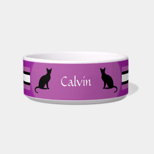 Écuelle Cuvette de chat personnalisable Bowl en blanc HAMb