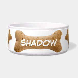 Écuelle Cuvette de chien de biscuit de chien
