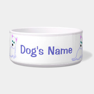 Écuelle Cuvette de chien de Westie