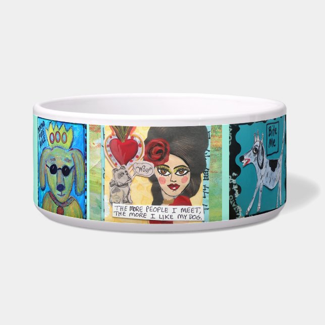 ÉCUELLE CUVETTE DE CHIEN - PLUS LES PERSONNES QUE JE (Gauche)