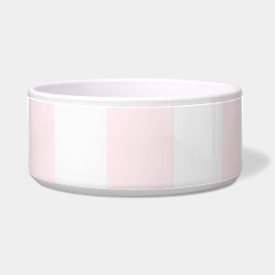 Écuelle Cuvette doucement rose et blanche d'animal