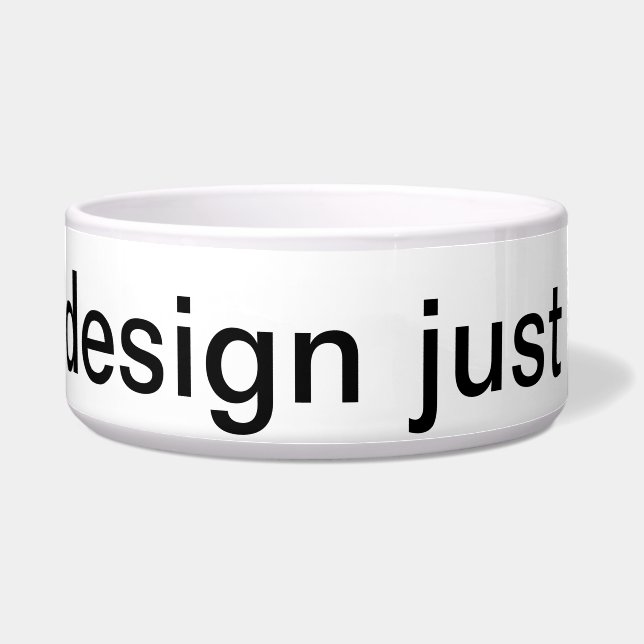 Écuelle cuvette élégante de chien de conception (Devant)