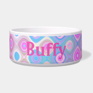 Écuelle Cuvette faite sur commande abstraite Girly