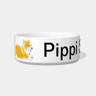 Écuelle Cuvette faite sur commande de chien de corgi