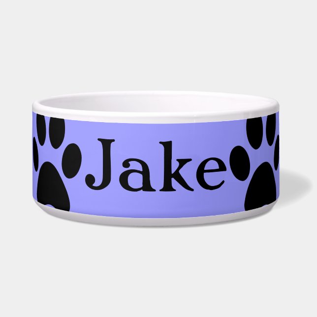 Écuelle Cuvette faite sur commande de chien de Jake (Devant)