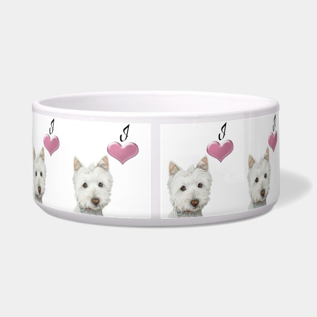 Écuelle Cuvette mignonne d'animal familier de chien de (Dos)