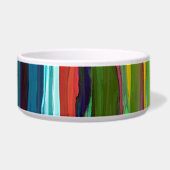 Écuelle Cuvette régulière 40oz de chien de ~ de Stripesa (Gauche)