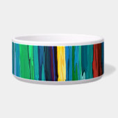 Écuelle Cuvette régulière 40oz de chien de ~ de Stripesa (Droite)